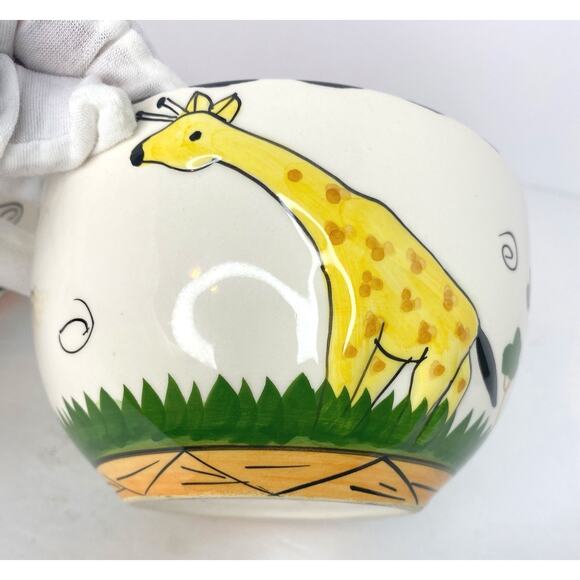 Cute Vintage 3d Giraffe Bowl Or Candy Dish Set Of 2 - Picture 7 of 16